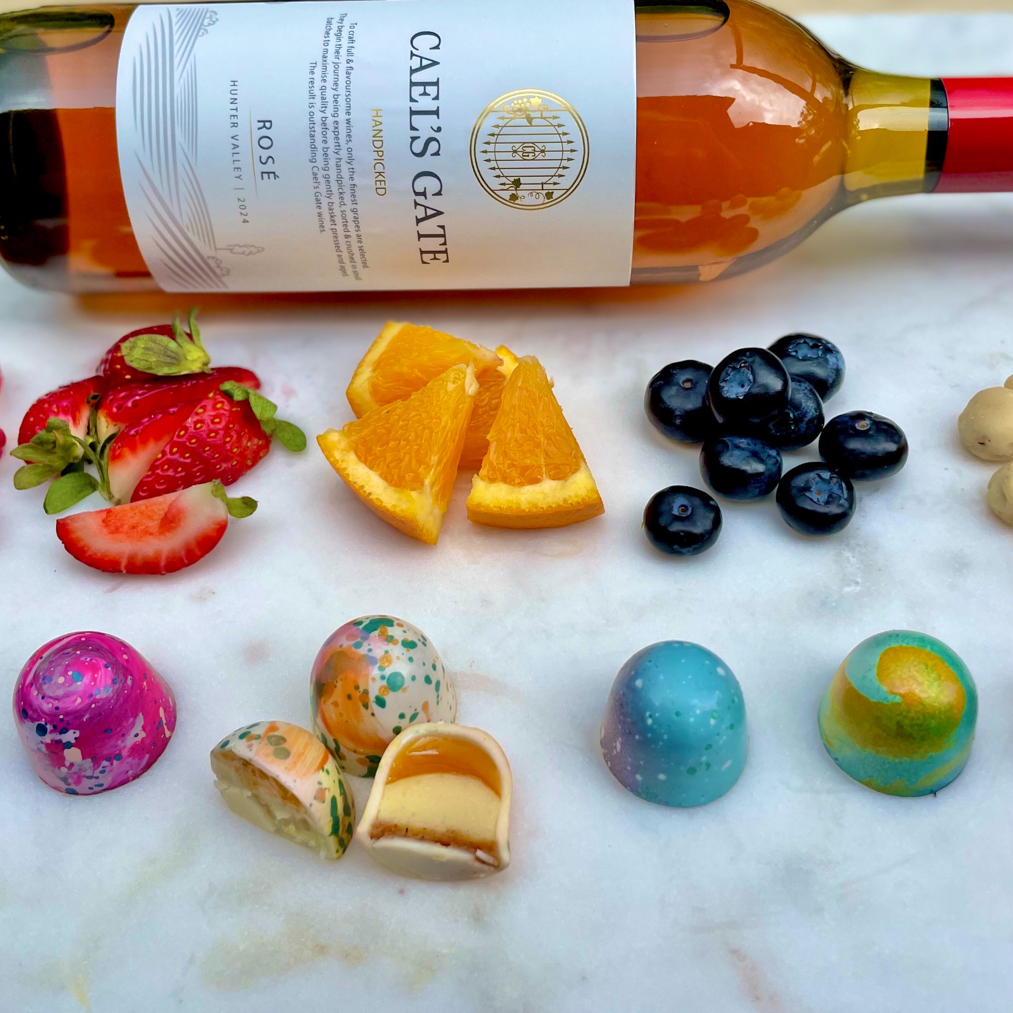 Wine and artisan chocolate tasting at Cael's Gate Wines