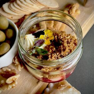 wine and desserts tasting